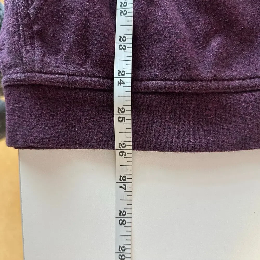 Nike Pullover Cowl Funnel Neck Hoodie Size 1X‎ Purple Burgundy Sporty Casual